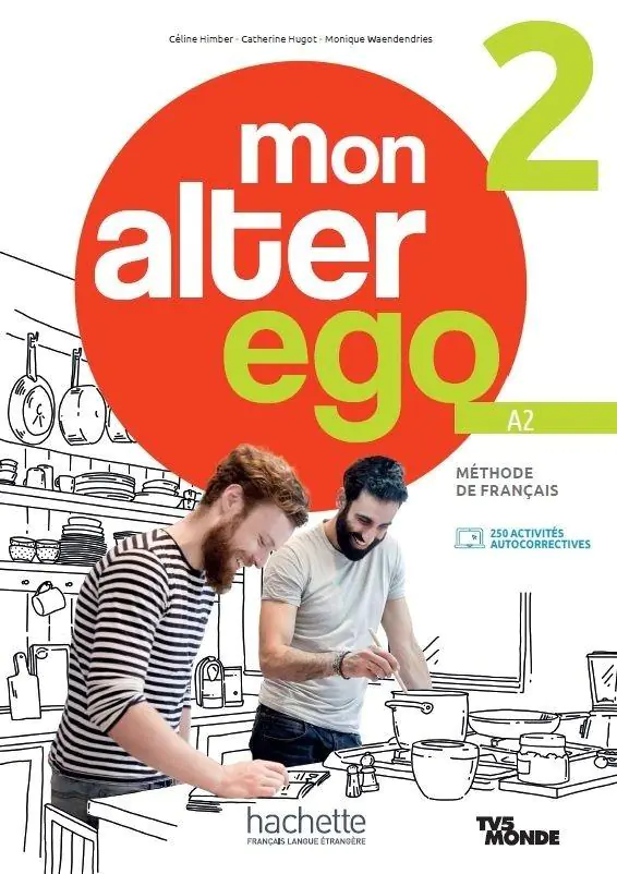Książka - Mon Alter Ego 2. Podręcznik + Audio Online + Parcours digital