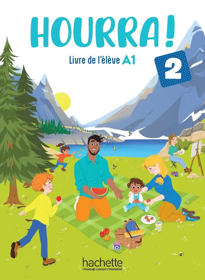 Książka - Hourra 2 podręcznik + audio i wideo online