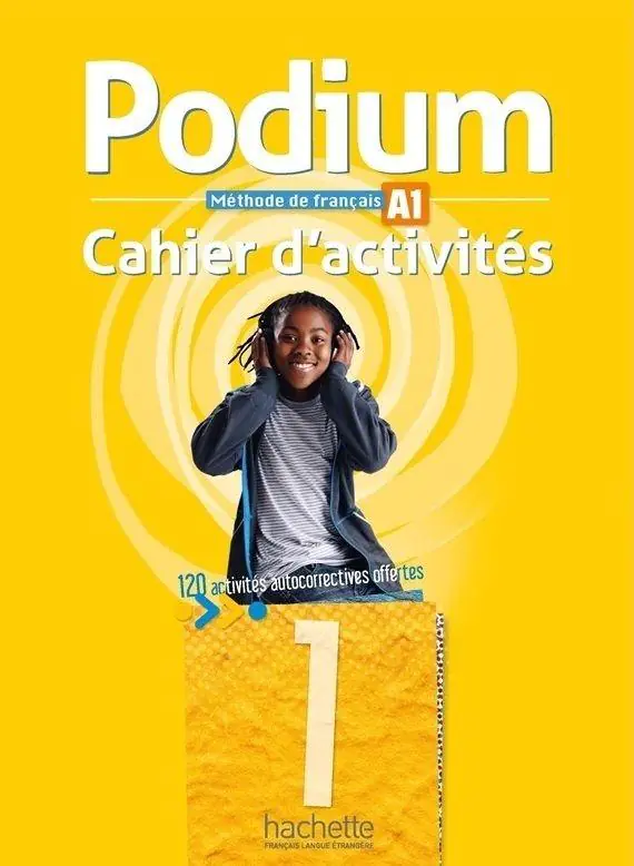 Książka - Podium 1 zeszyt ćwiczeń + Parcours digital