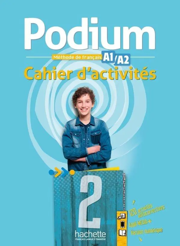 Książka - Podium 2 zeszyt ćwiczeń + Parcours digital