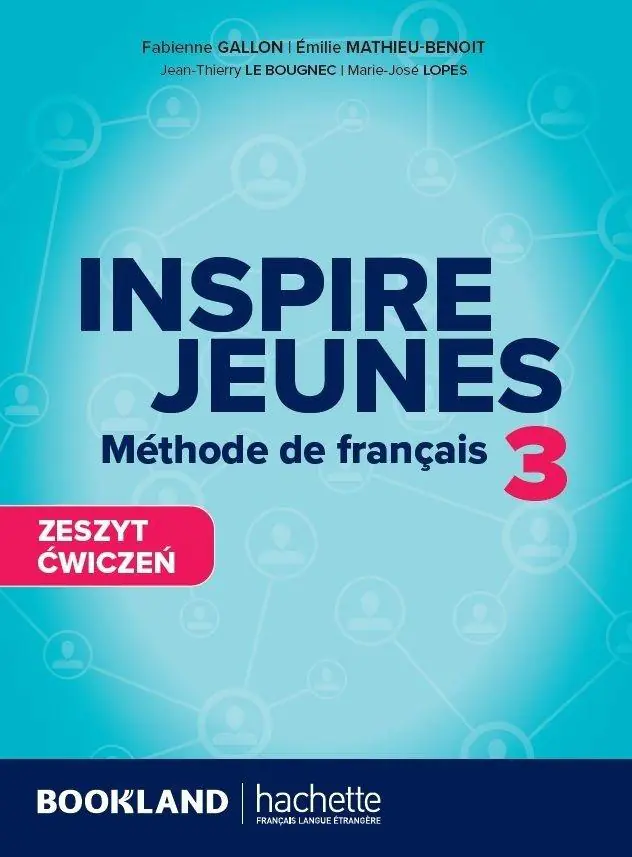 Książka - Inspire Jeunes 3. Zeszyt ćwiczeń + audio online