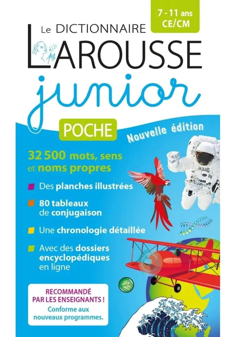 Książka - Le dictionnaire Larousse Junior poche 7/11 ans...