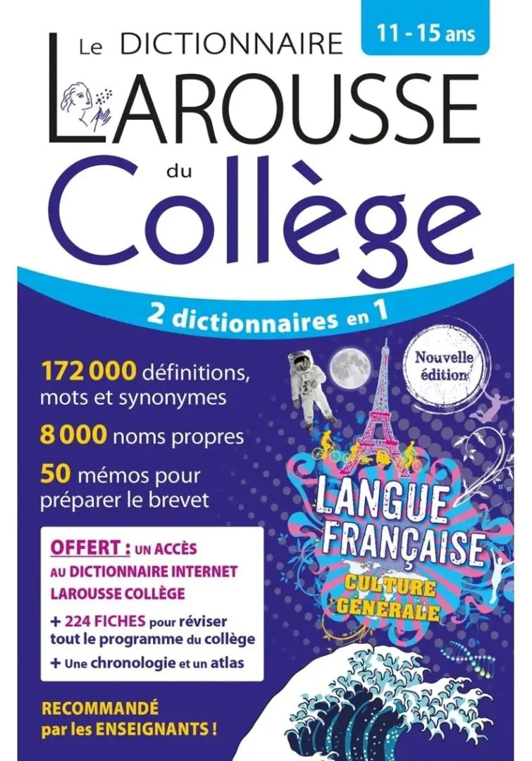 Książka - Le dictionnaire Larousse du college 11-15 ans