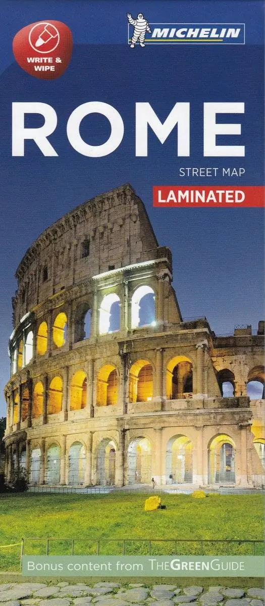 Książka - Rome citymap/Michelin/1:12500/lam./