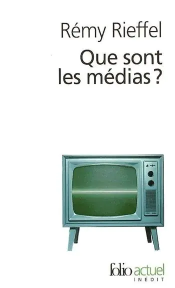 Książka - Que sont les medias