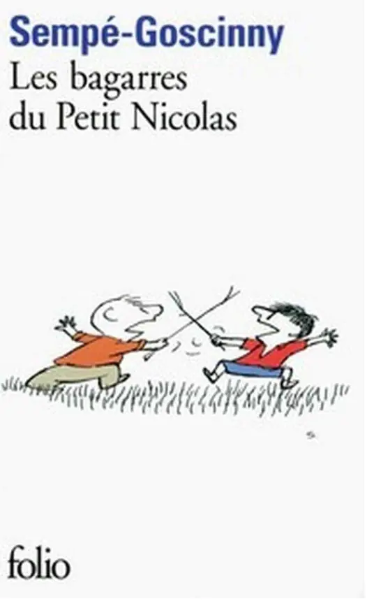 Książka - Les bagarres du Petit Nicolas