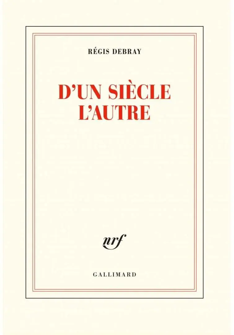 Książka - D'un siecle l'autre