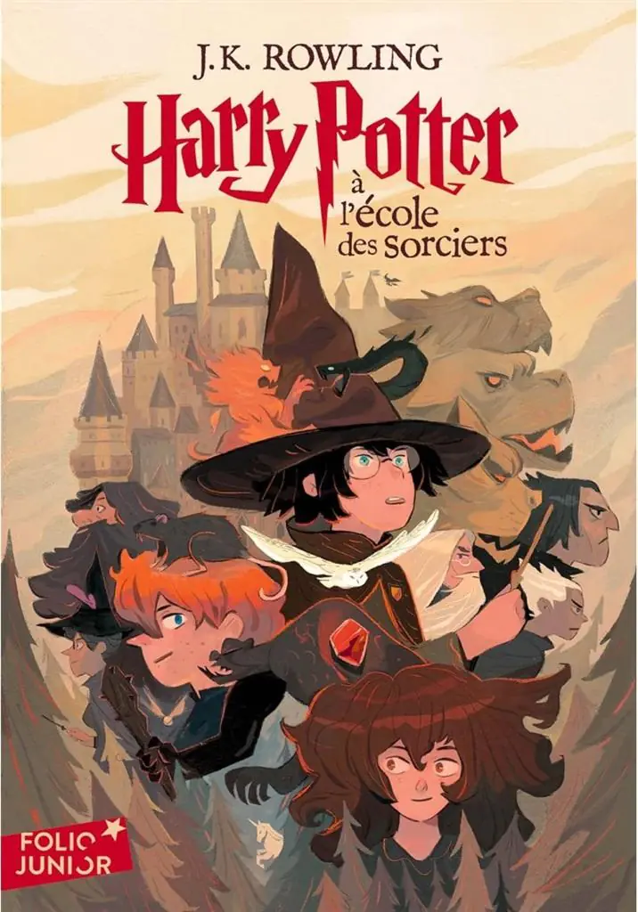 Książka - Harry Potter a l'Ecole des Sorciers