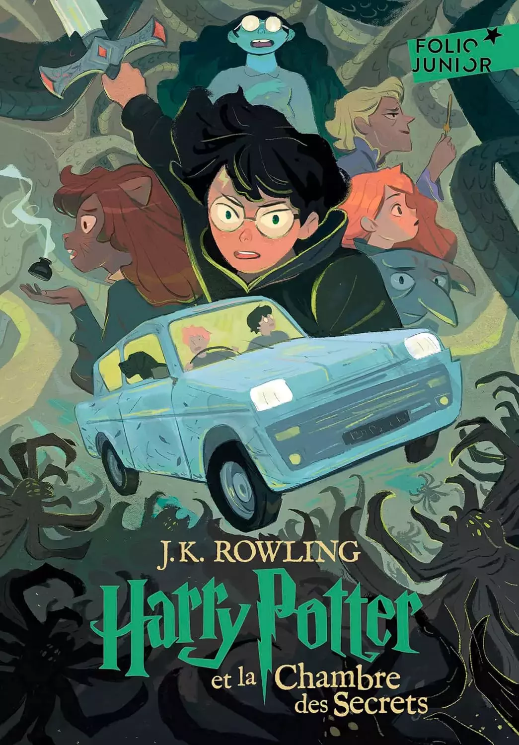 Książka - LF Harry Potter 2 et la chambre des secrets