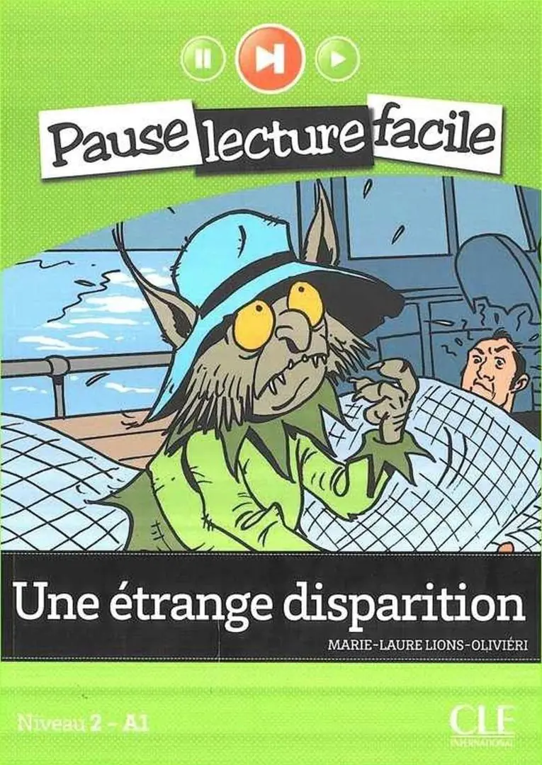 Książka - Une etrange disparition + CD