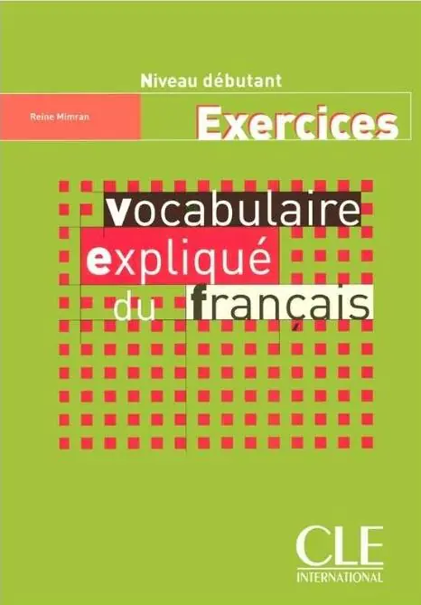Książka - Vocabulaire explique du francais