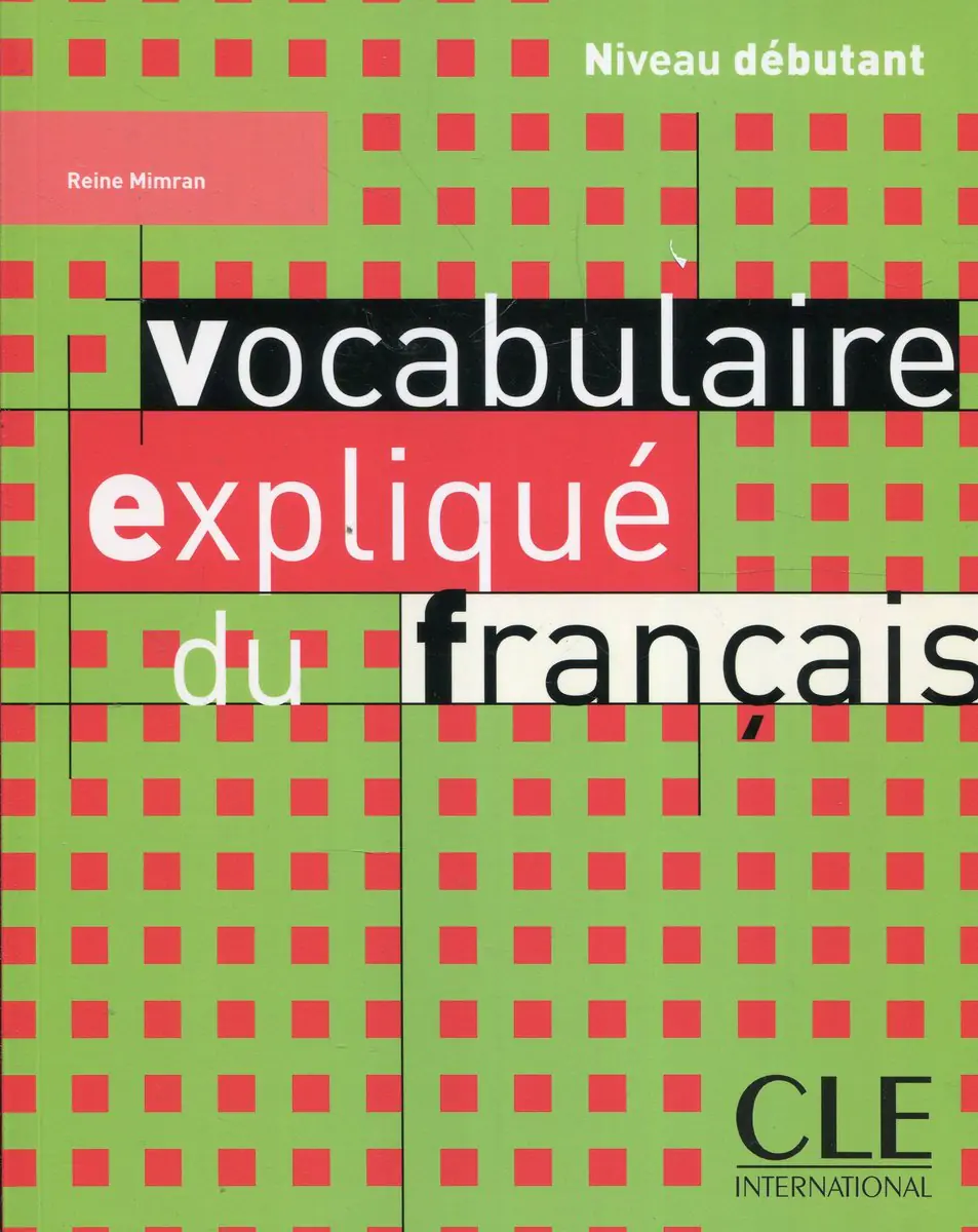 Książka - Vocabulaire explique du francais
