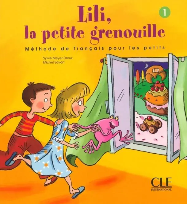 Książka - Lili la petite grenouille 1 podręcznik