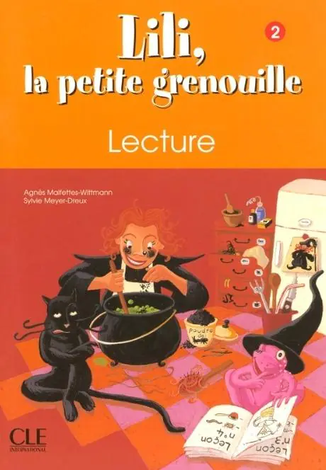 Książka - Lili la petite grenouille 2 zeszyt lektur