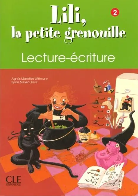 Książka - Lili la petite grenouille 2 zeszyt do nauki...