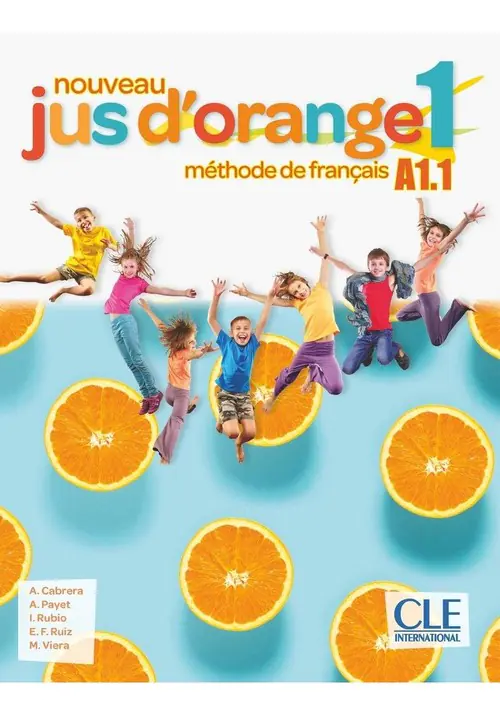 Książka - Jus d'orange nouveau 1 A1.1 Podręcznik + DVD