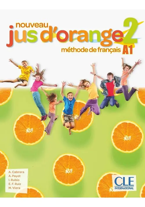 Książka - Jus d'orange nouveau 2 A1 Podręcznik + DVD