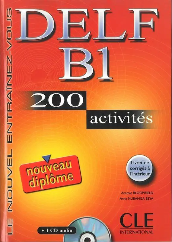 Książka - DELF B1 200 activites Nouveau diplome Ćwiczenia z płytą CD