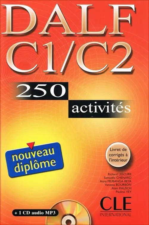 Książka - DALF C1/C2 250 activites Nouveau diplome + CD