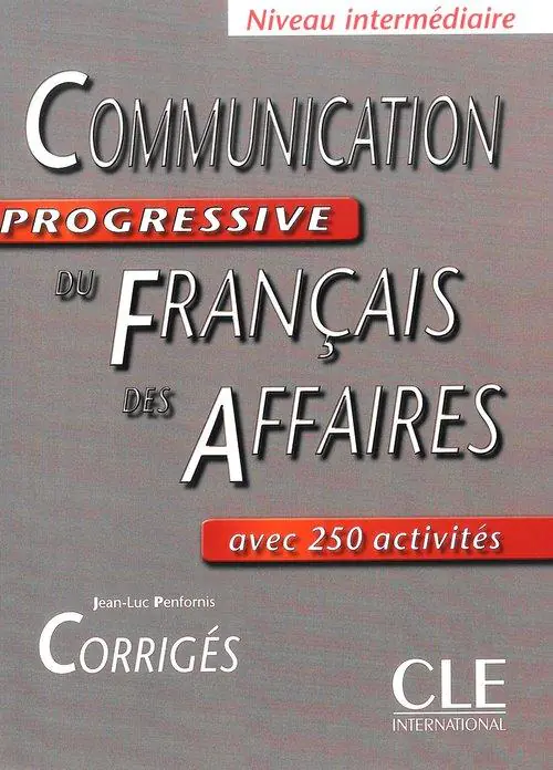 Książka - Communication progressive du francais des affaires klucz