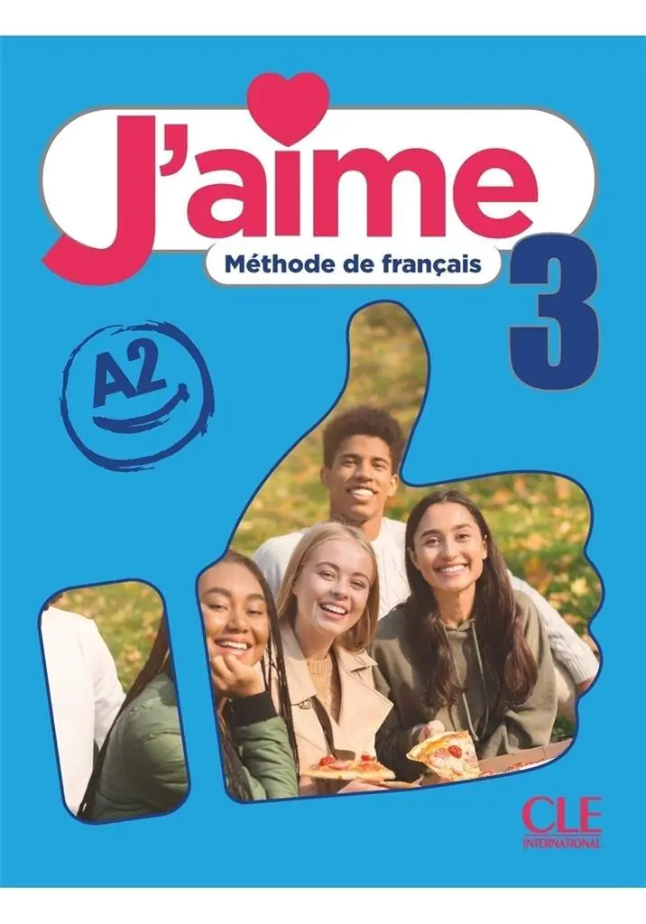 Książka - J'aime 3 podręcznik do francuskiego dla młodzieży A2