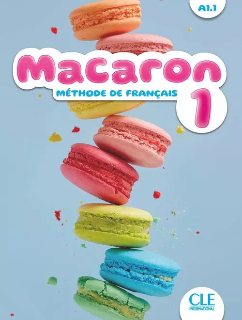 Książka - Macaron 1 podręcznik + audio online A1.1