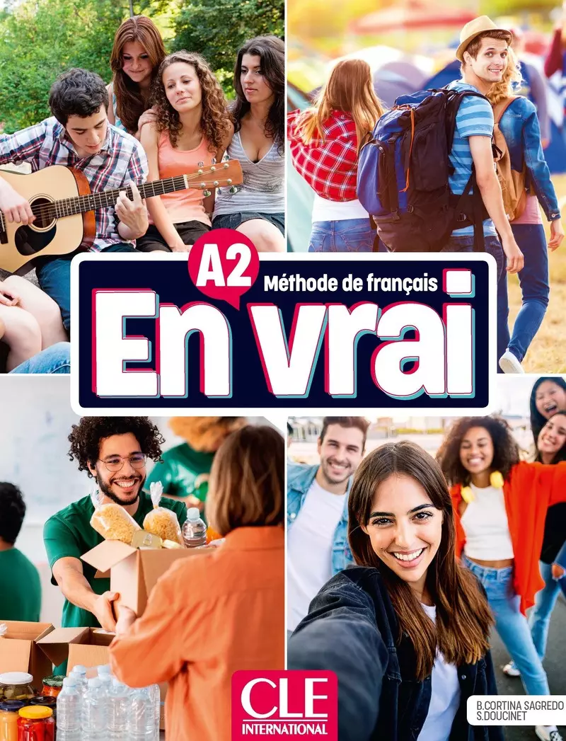 Książka - En vrai podręcznik A2