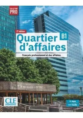 Książka - Quartier d'affaires 2ed. Podręcznik B1