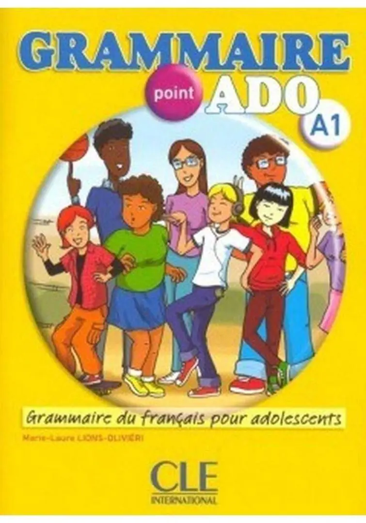 Książka - Grammaire point ADO A1 ksiazka + CD