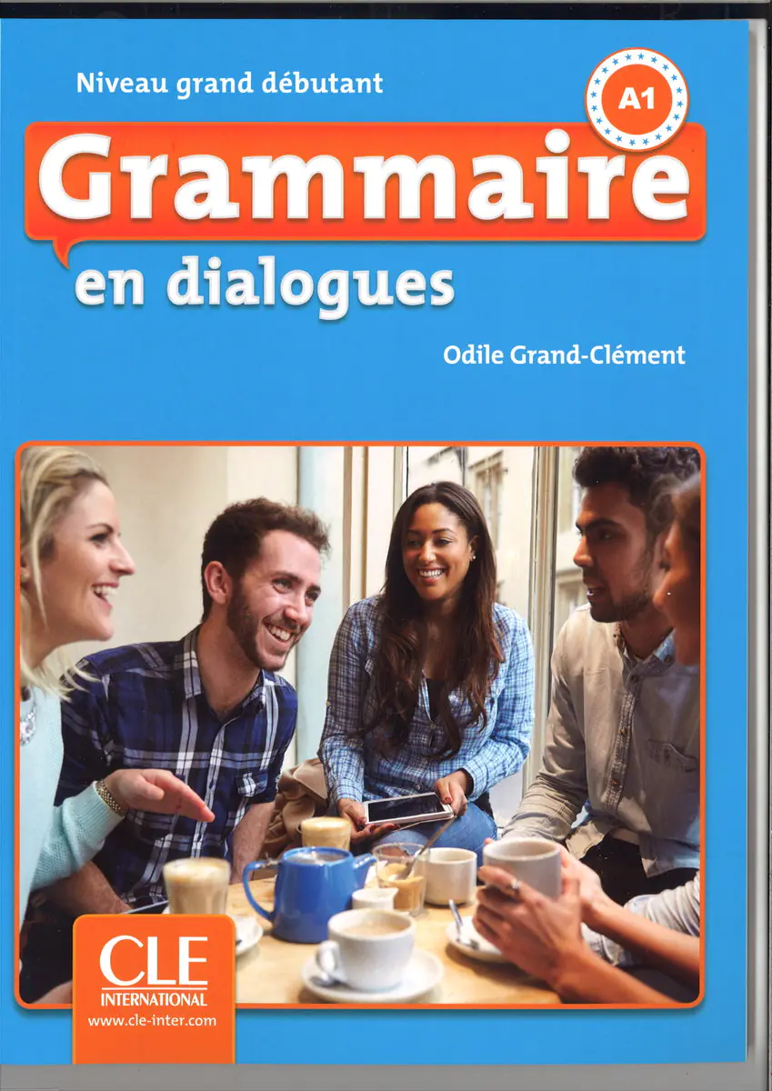 Książka - Grammaire en dialogues grand debutant 2ed + CD