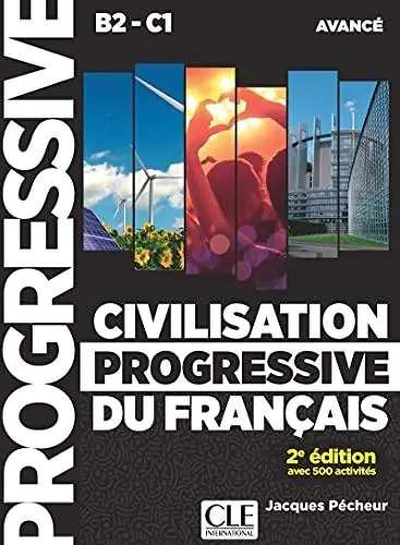 Książka - Civilisation progressive du francais niveau avance B2-C1 książka + Cd audio avec 500 activites