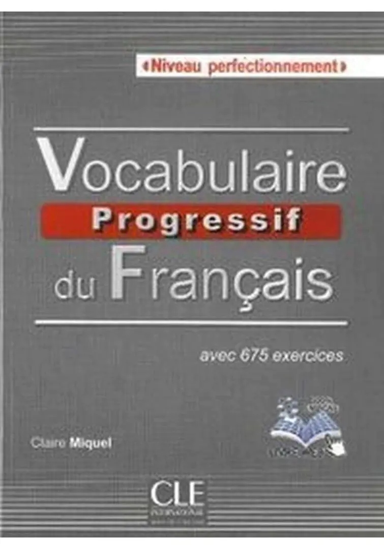 Książka - Vocabulaire progressif du francais. Niveau perfectionnement. Poziom C1/C2 + CD