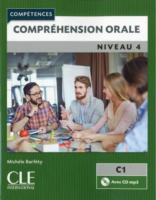 Książka - Comprehension orale 4 2 ed + CD C1