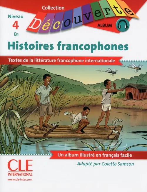 Książka - Histoires francophones Niveau 4-B1 Lecture Découverte Livre + CD
