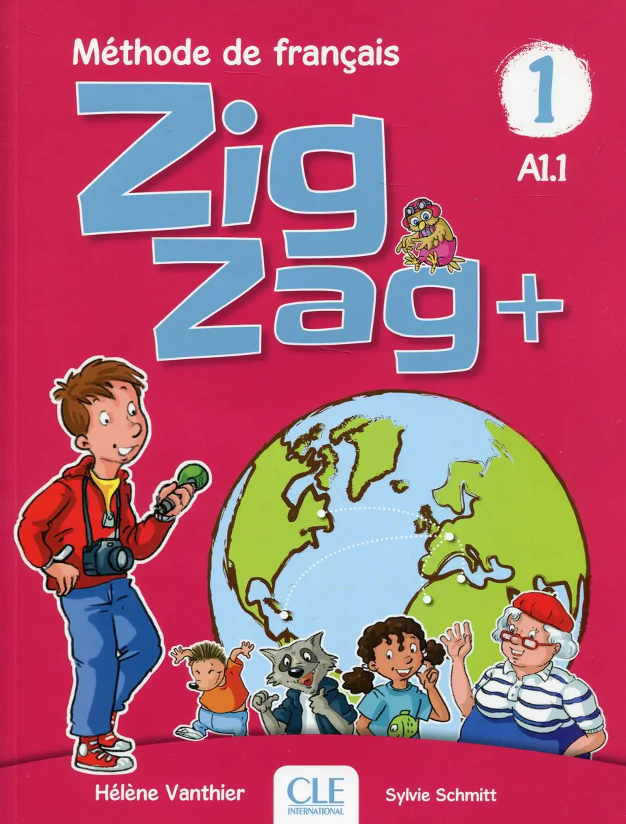 Książka - Zig Zag+ 1. Poziom A1.1. Podręcznik + CD