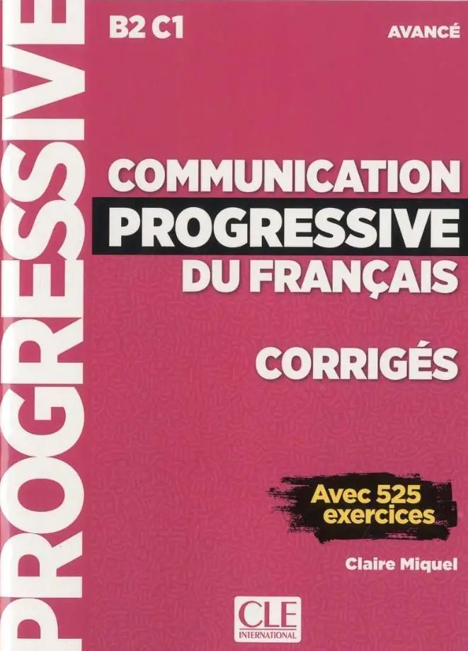 Książka - Communication progressive du français. Avance. Corriges