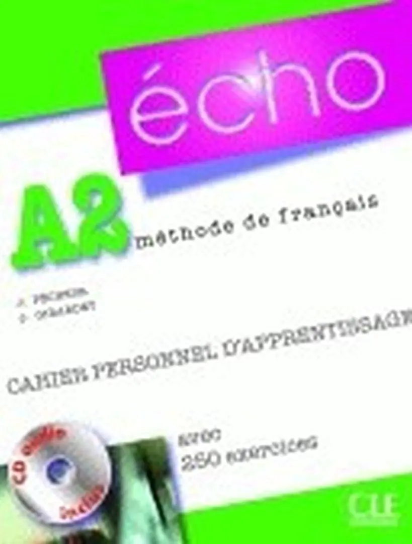 Książka - Język francuski LO Ćwiczenia Echo A2 + cd