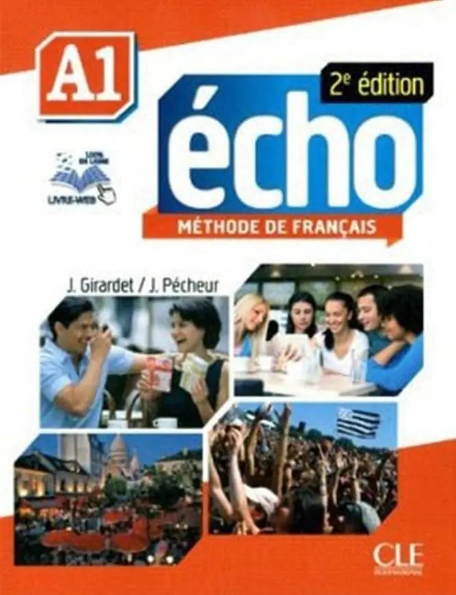Książka - Język francuski. Echo. Poziom A1. Podręcznik + CD