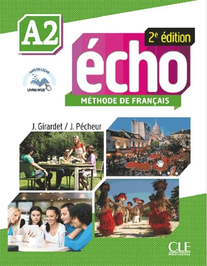 Książka - Echo A2. Methode de Francais. Podręcznik