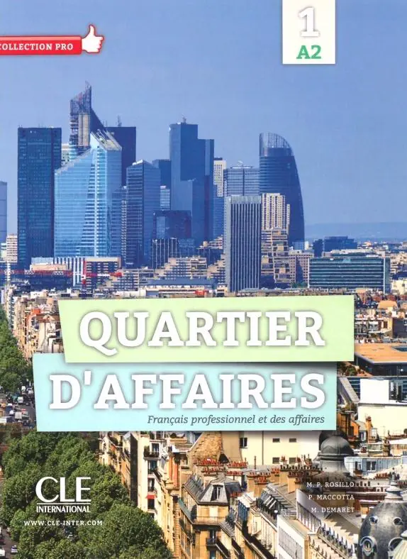 Książka - Quartier D'affaires 2. Poziom B1. Podręcznik