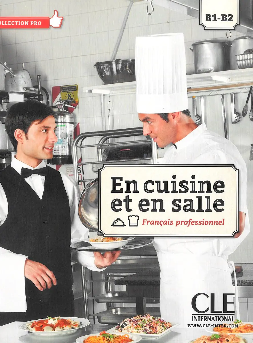 Książka - En cuisine et en salle B-B2.