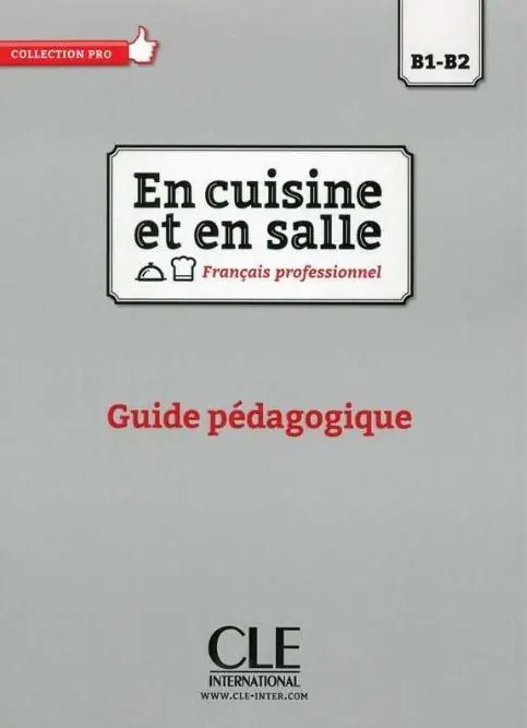 Książka - En cuisine et en salle B1/B2 przewodnik metodyczny