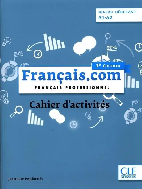 Książka - Francais.com debutant 3 ed. ćw. A1/A2 CLE