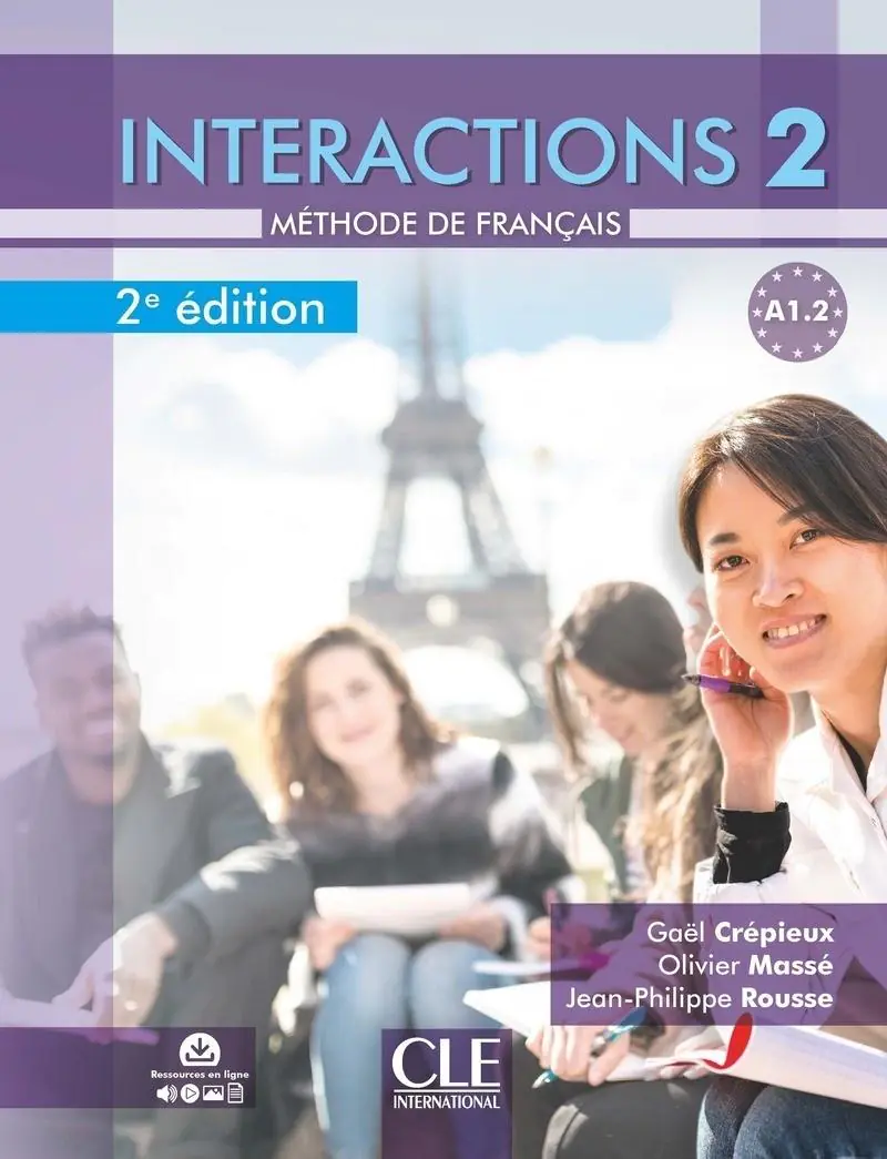 Książka - Interactions 2 A1.2. Podręcznik z ćwiczeniami