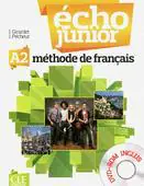 Książka - Echo Junior A2. Methode de Francais. Podręcznik + DVD