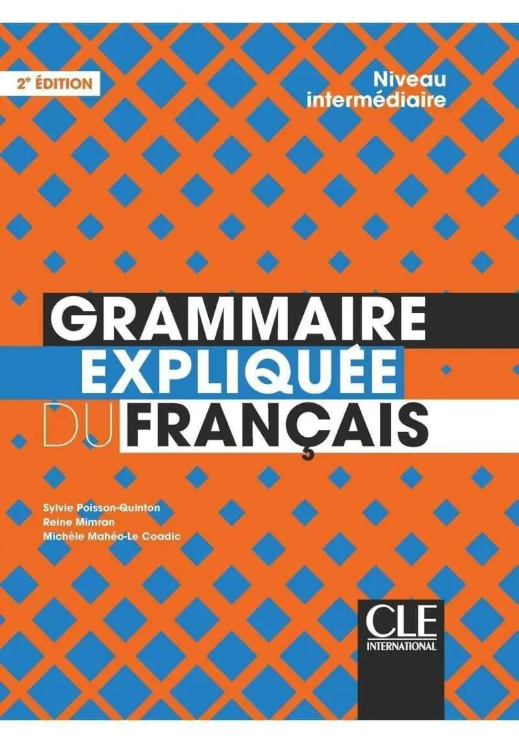 Książka - Grammaire expliquee du francais Intermediaire Podręcznik