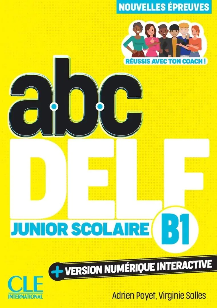 Książka - ABC DELF B1 junior scolaire + wersja numeryczna