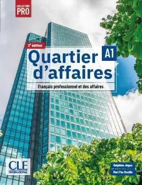 Książka - Quartier d'affaires A1 podręcznik + online 2 edycja