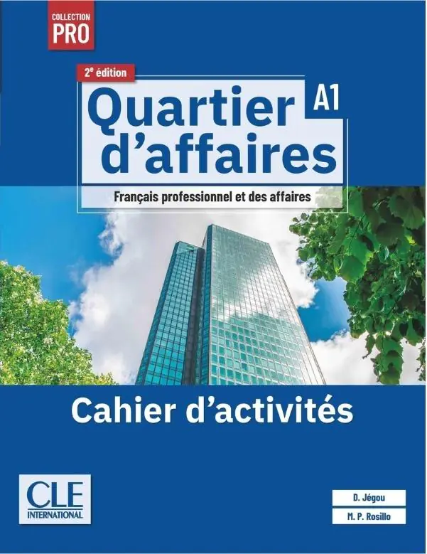 Książka - Quartier d`affaires A1. Zeszyt ćwiczeń + online 2 edycja