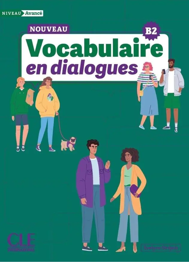 Książka - Vocabulaire en dialogues. Niveau avance B2 + audio online